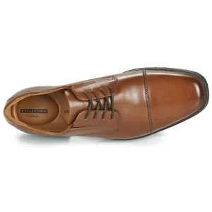 Clarks – TILDEN CAP Marron excellents soldes 18
