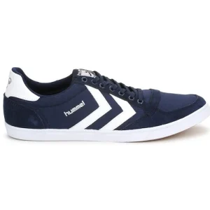 Hummel – SLIMMER STADIL LOW Marine Meilleur Prix Garanti 10
