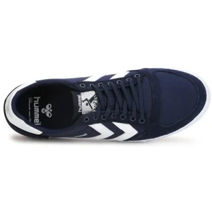 Hummel – SLIMMER STADIL LOW Marine Meilleur Prix Garanti 18