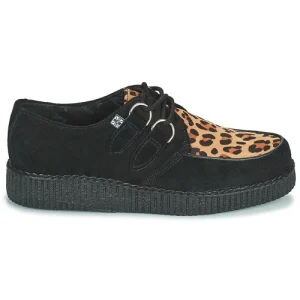 TUK – LOW FLEX ROUND TOE CREEPER Noir / Leopard Réductions 10