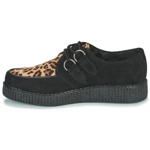 TUK – LOW FLEX ROUND TOE CREEPER Noir / Leopard Réductions 14
