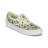 Vans – Classic Slip-On Beige / Noir marque pas cher en ligne 22