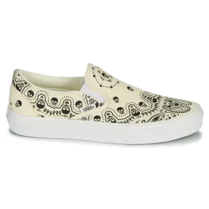 Vans – Classic Slip-On Beige / Noir marque pas cher en ligne 10