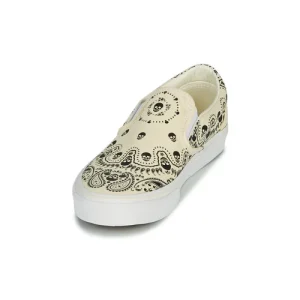 Vans – Classic Slip-On Beige / Noir marque pas cher en ligne 12