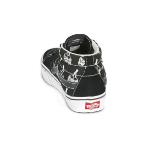 Vans – SK8 MID Noir / Blanc aux meilleurs prix 16