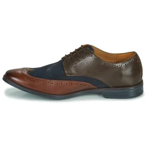 Clarks – STANFORD LIMIT Marron / Bleu soldes pas cher 14
