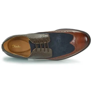 Clarks – STANFORD LIMIT Marron / Bleu soldes pas cher 18