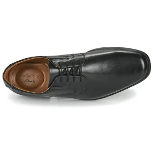 Clarks – TILDEN PLAIN Noir Retour Gratuit 18