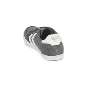Hummel – SLIMMER STADIL LOW Gris / Blanc boutique pas cher 16