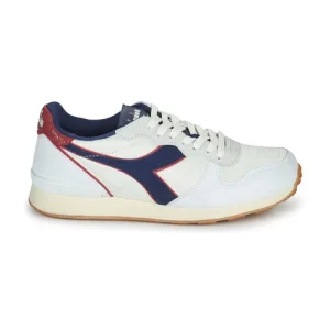 ﻿soldes Diadora – CAMARO ICONA Blanc / Bleu 10