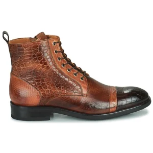 Melvin & Hamilton – PATRICK 28 Marron Pas Cher Magasin Soldes 10