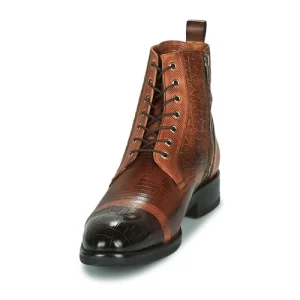 Melvin & Hamilton – PATRICK 28 Marron Pas Cher Magasin Soldes 12