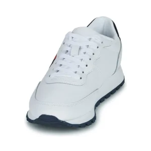 Tommy Jeans – TOMMY JEANS LEATHER RUNNER Blanc boutique 12
