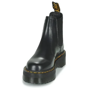 Dr. Martens – 2976 QUAD POLISHED SMOOTH Noir mode pas cher 12