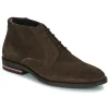 qualité d’originales Tommy Hilfiger – Signature Hilfiger Suede Boot Marron 20