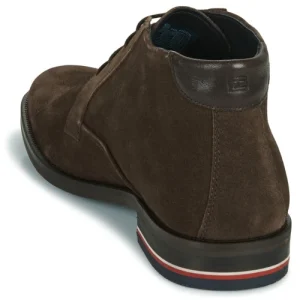 qualité d’originales Tommy Hilfiger – Signature Hilfiger Suede Boot Marron 16