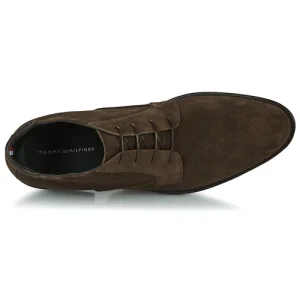 qualité d’originales Tommy Hilfiger – Signature Hilfiger Suede Boot Marron 18