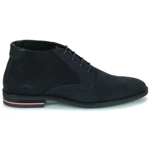 Tommy Hilfiger – Signature Hilfiger Suede Boot Marine garantie de qualité 10