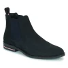 site officiel Tommy Hilfiger – Signature Hilfiger Suede Chelsea Marine 22