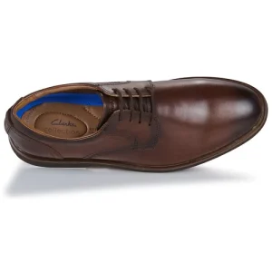 excellents soldes Clarks – MALWOOD LACE Marron 18