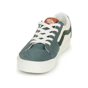 Vans – SK8-LOW Blanc / Bleu qualité d’originales 12