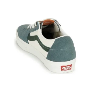 Vans – SK8-LOW Blanc / Bleu qualité d’originales 16