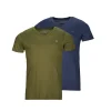 destockage Vêtements Homme Diesel – UMTEE-MICHAEL-TUBE-TWOPACK Marine / Kaki 19