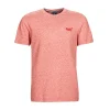 Vêtements Homme Superdry – VINTAGE LOGO EMB TEE Rouge économies garanties 17
