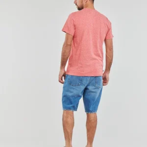 Vêtements Homme Superdry – VINTAGE LOGO EMB TEE Rouge économies garanties 13