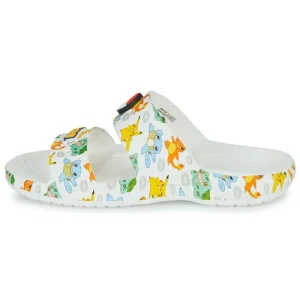 achat pas cher Crocs – CLASSIC CROCS POKEMON SANDAL Blanc / Multi 14