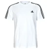 Vêtements Homme Adidas Sportswear – 3S SJ T Blanc à prix réduits 17