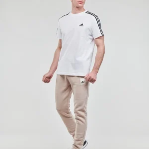 Vêtements Homme Adidas Sportswear – 3S SJ T Blanc à prix réduits 11