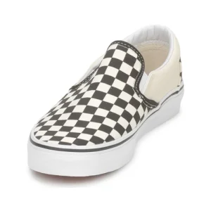 Vans – CLASSIC SLIP-ON Noir / Blanc soldes officiel 12
