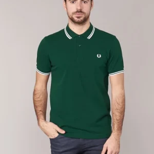 Vêtements Homme Fred Perry – THE FRED PERRY SHIRT Vert Service Clients Dédié 10