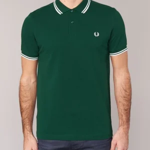 Vêtements Homme Fred Perry – THE FRED PERRY SHIRT Vert Service Clients Dédié 14