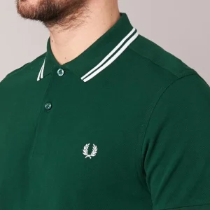 Vêtements Homme Fred Perry – THE FRED PERRY SHIRT Vert Service Clients Dédié 18