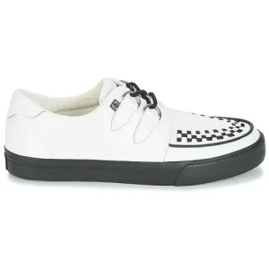 TUK – CREEPERS SNEAKERS Blanc / Noir Top ventes 10