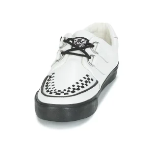 TUK – CREEPERS SNEAKERS Blanc / Noir Top ventes 12