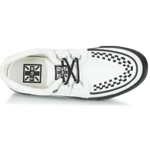 TUK – CREEPERS SNEAKERS Blanc / Noir Top ventes 18