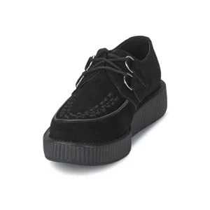 TUK – LOW FLEX ROUND TOE CREEPER Noir pas cher 12