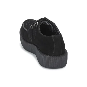 TUK – LOW FLEX ROUND TOE CREEPER Noir pas cher 16